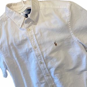 White Ralph Lauren dress shirt .